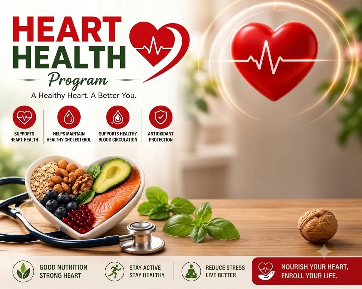 Heart Health Nutrition Program at LifeCare Wellness Centre